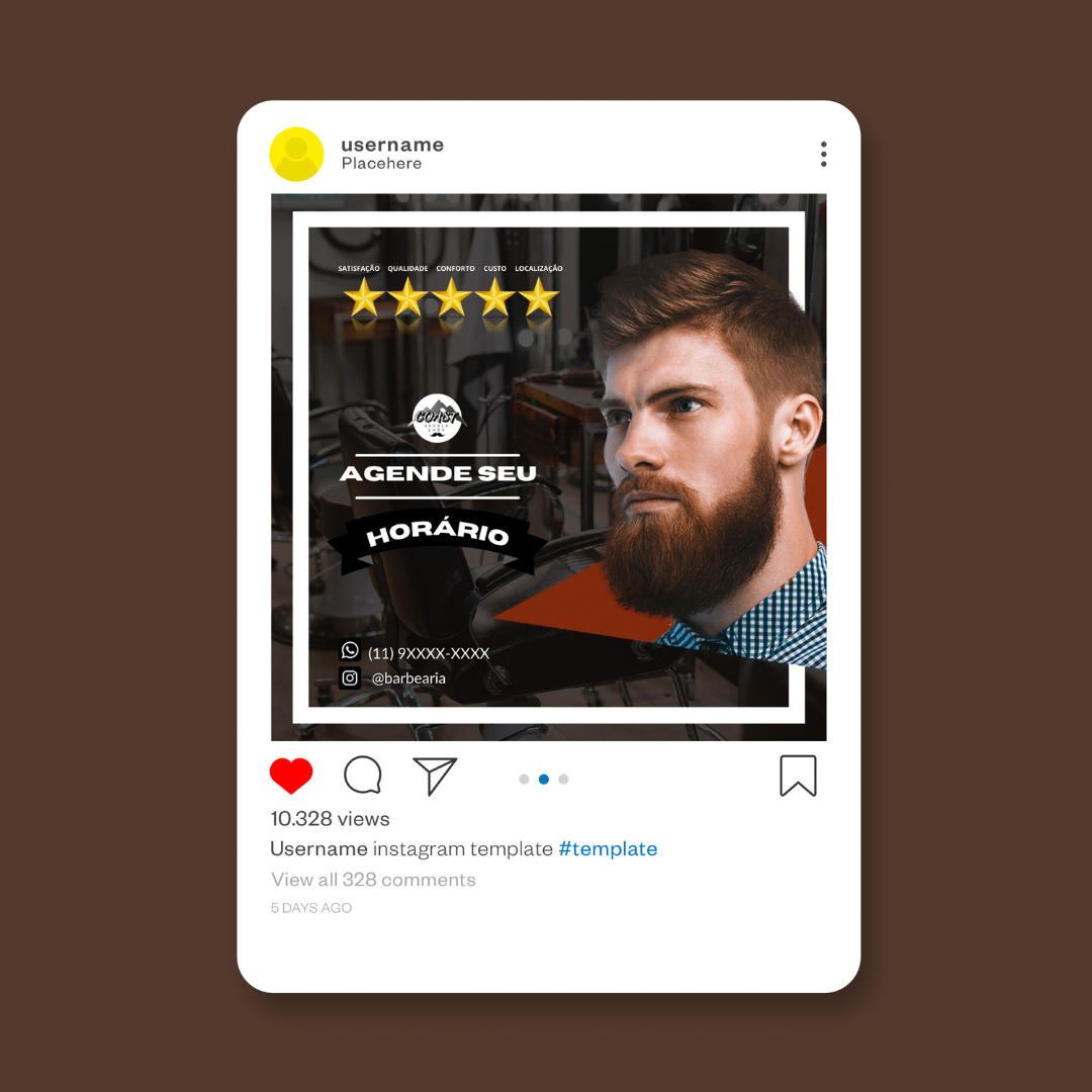 Arte digital – barbearia