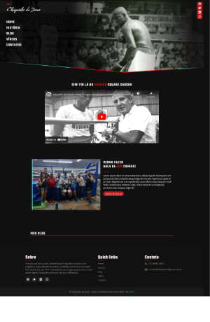 Projeto Chiquinho de Jesus — Site