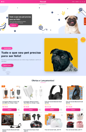 Projeto Florcell — Site