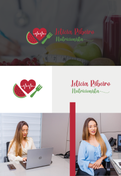 Projeto Leticia Ribeiro Nutricionista — Identidade Visual